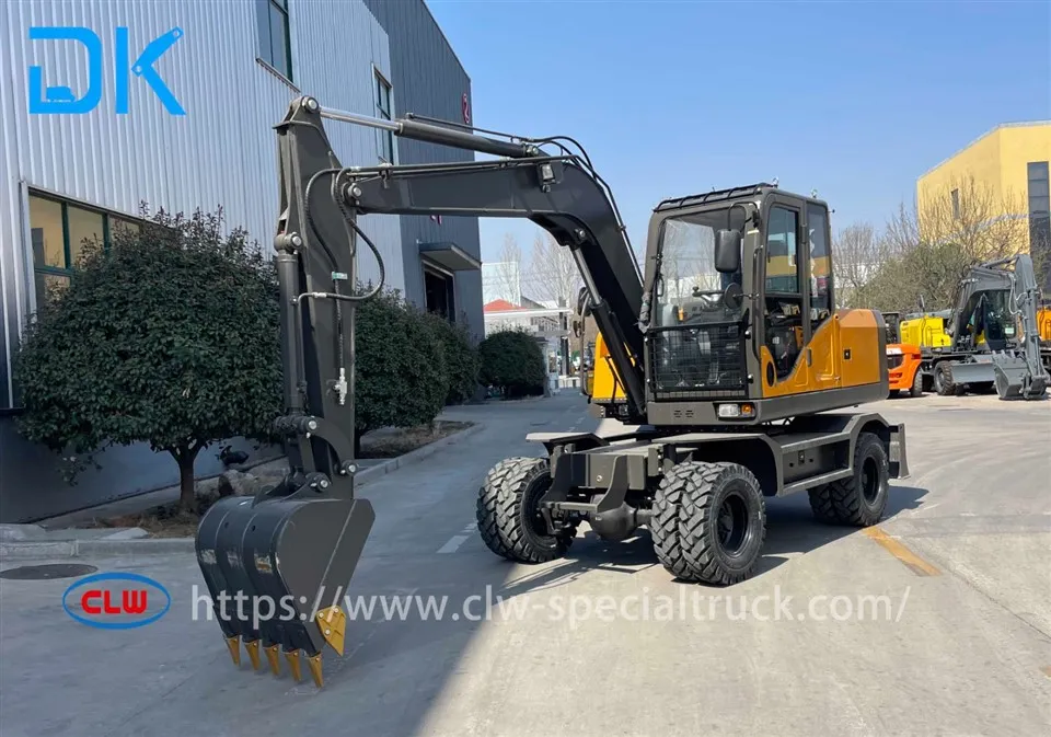 CL9075 Tire Excavator Manual front rihgt