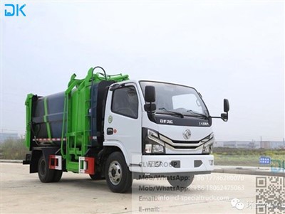 8m³ Camió de compressor d'escombraries muntat lateral