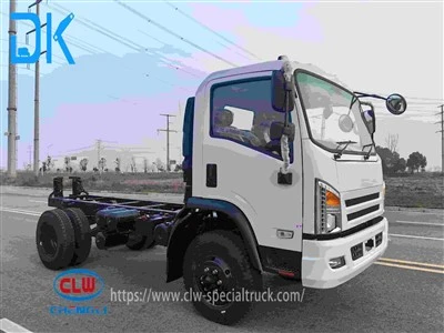 Xassís Dongfeng 4x4 amb conducció a la dreta-