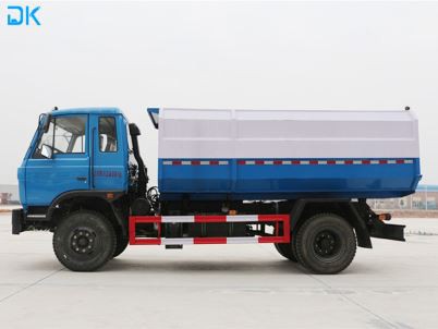 Dongfeng penja el camió d'escombraries